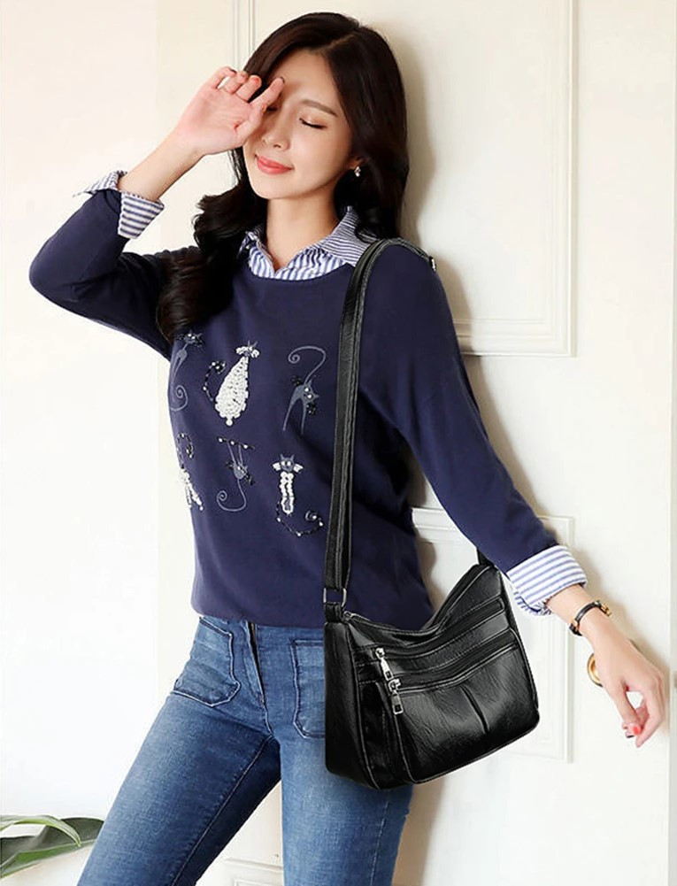 Geanta Dama Delis Chelsea GT2112 Negru - imagine 3