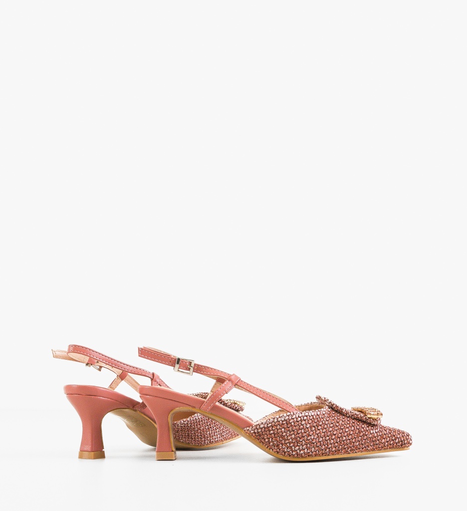 Pantofi Dama Roz cu Toc - Stil și Eleganță - imagine 5