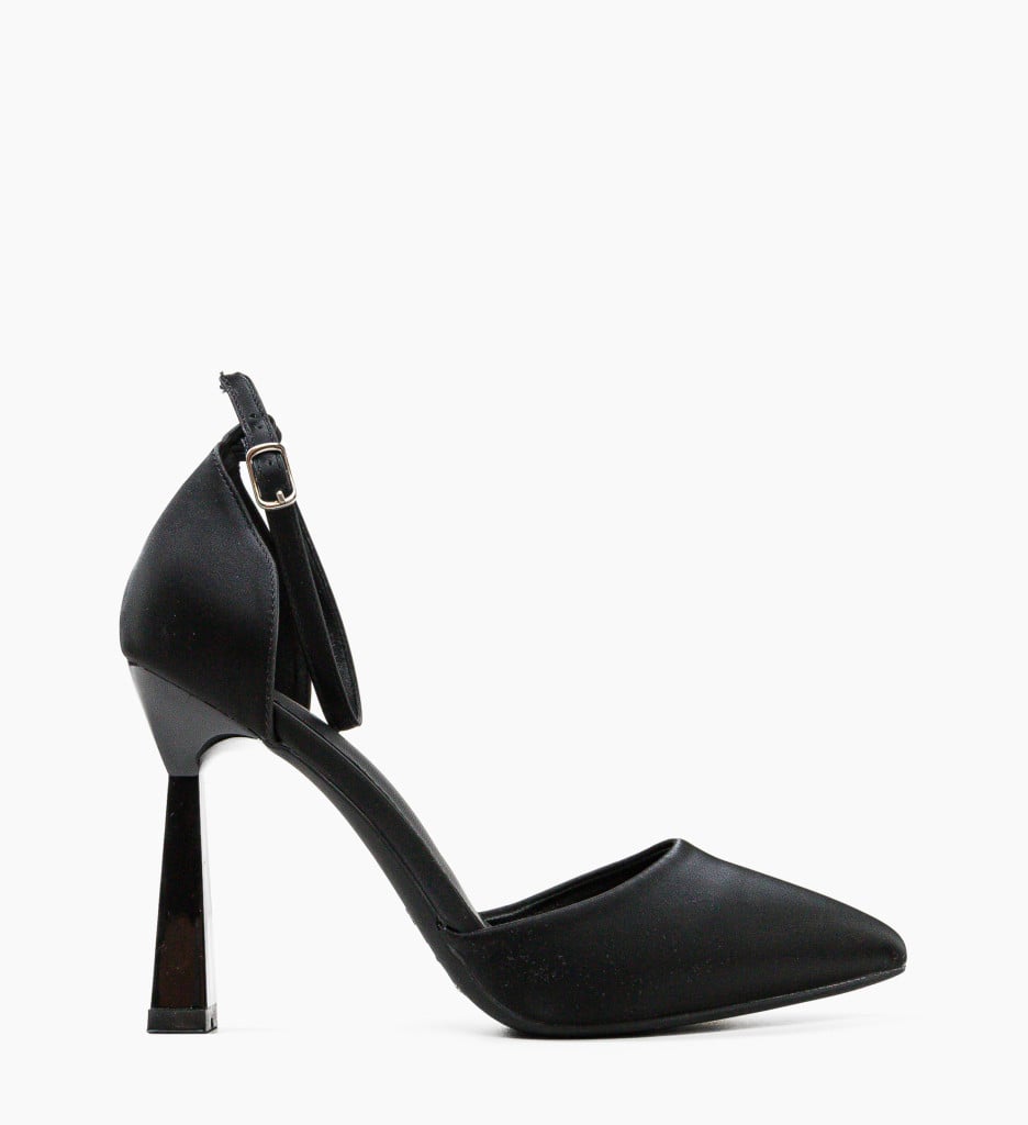 Pantofi Dama Trypho Negri cu Toc Elegant - imagine 6