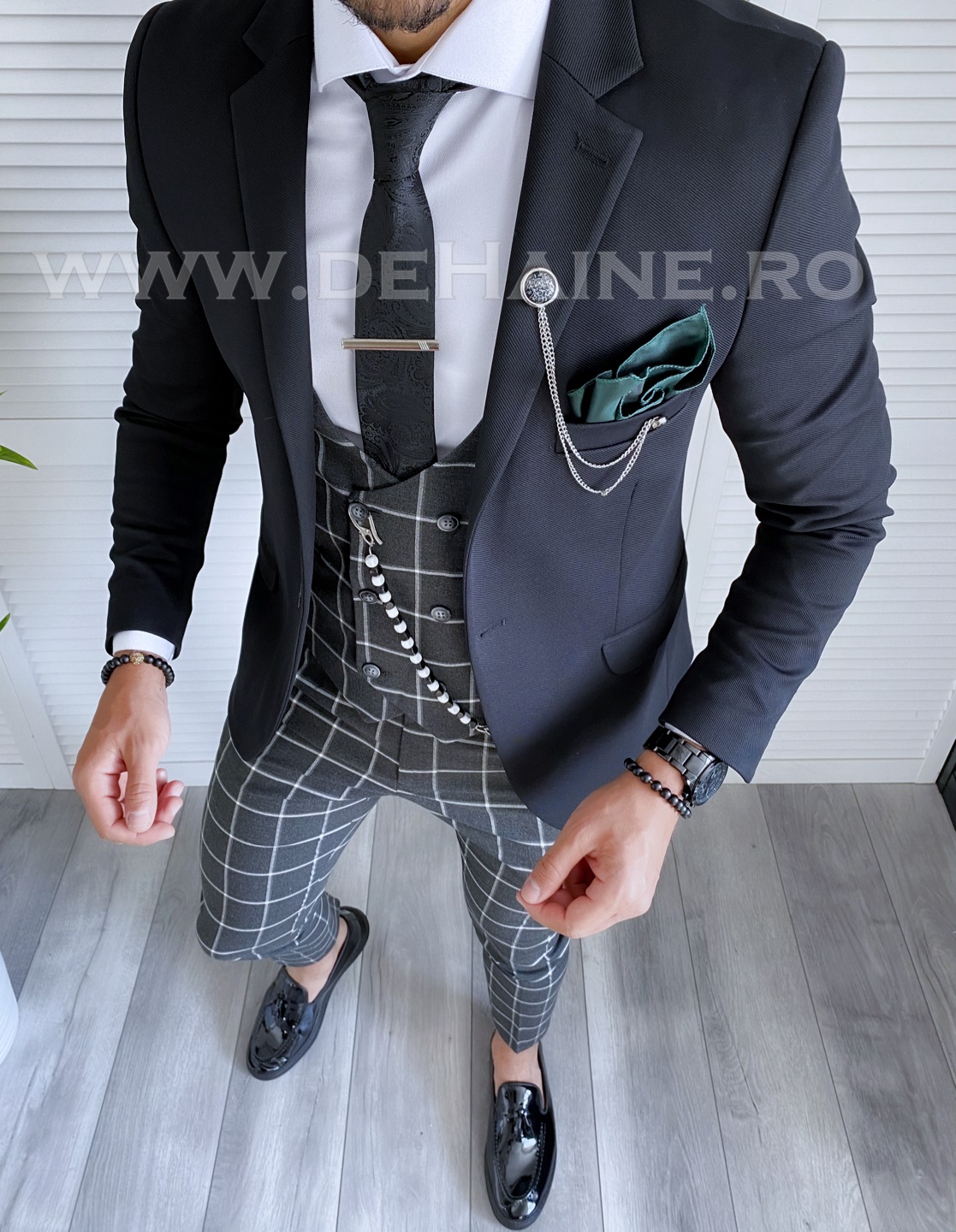 Ținută Bărbătească Smart Casual 4 Piese