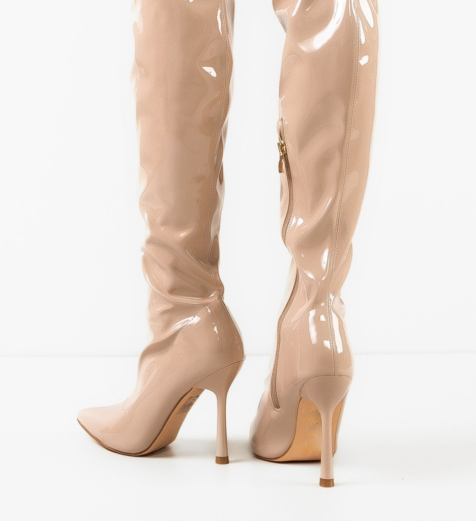 Cizme Dama Estes Bej | Stil Urban Versatil - imagine 4