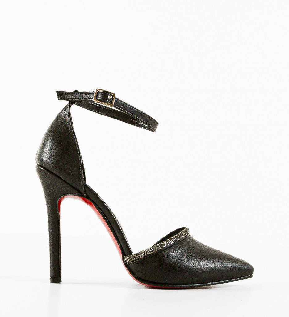 Pantofi Varay Negri - Eleganță și Stil - imagine 5