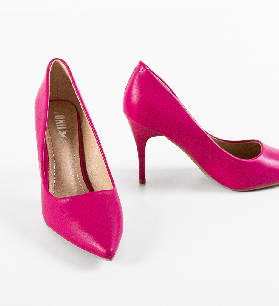 Pantofi cu Toc Danube Fuchsia - Eleganță și Stil - imagine 5