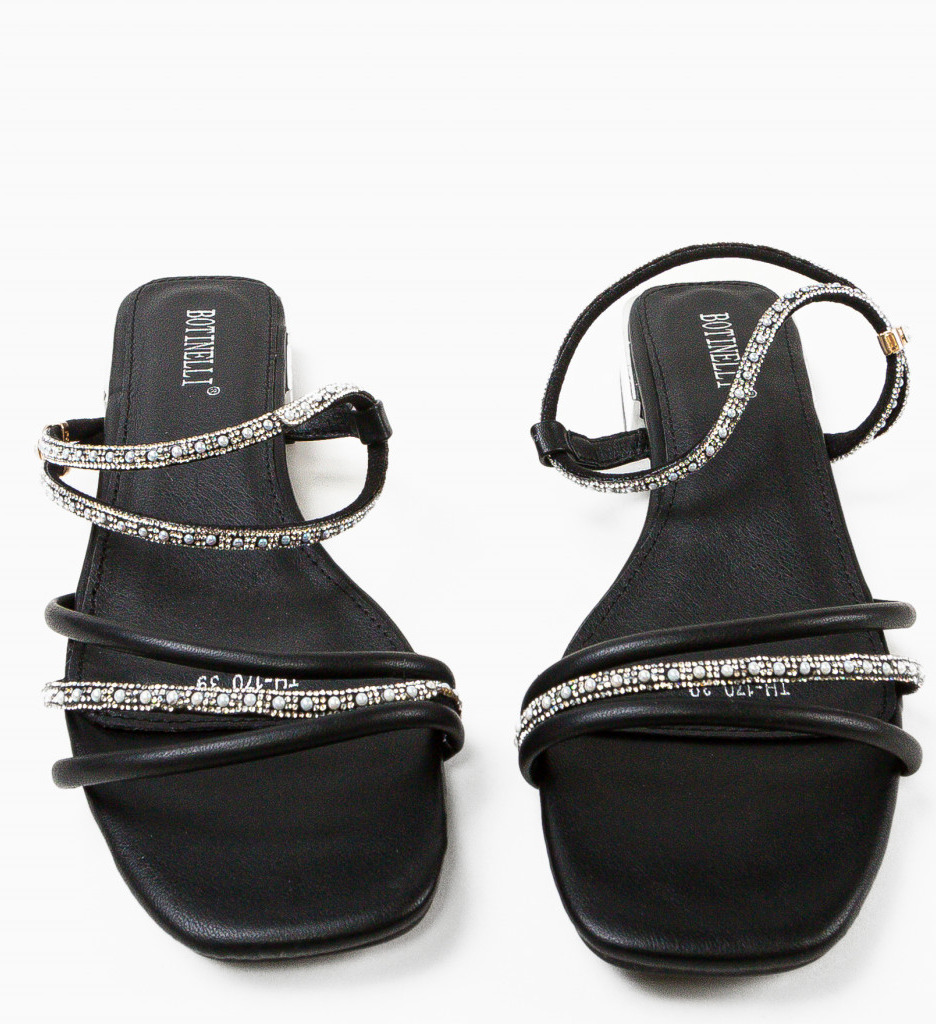 Sandale Gloria Negre | Eleganță și Confort - imagine 6