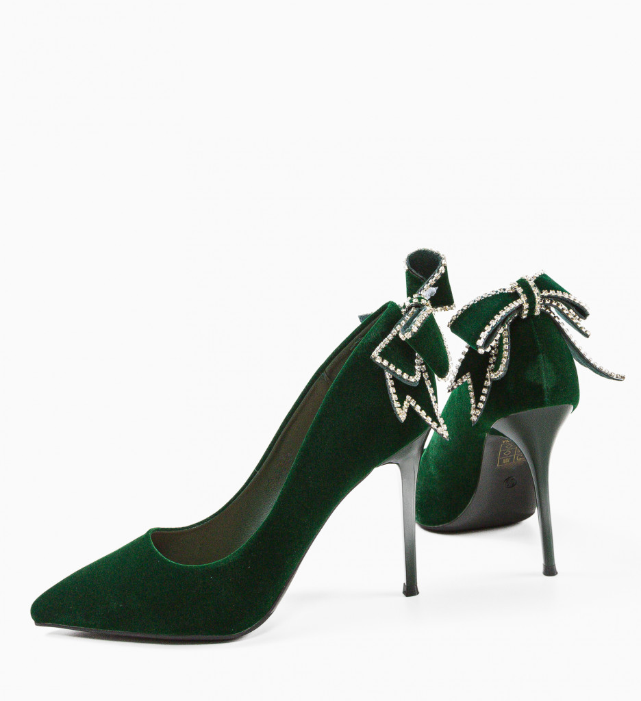 Pantofi Aleta Verzi cu Toc - Eleganță și Stil - imagine 6