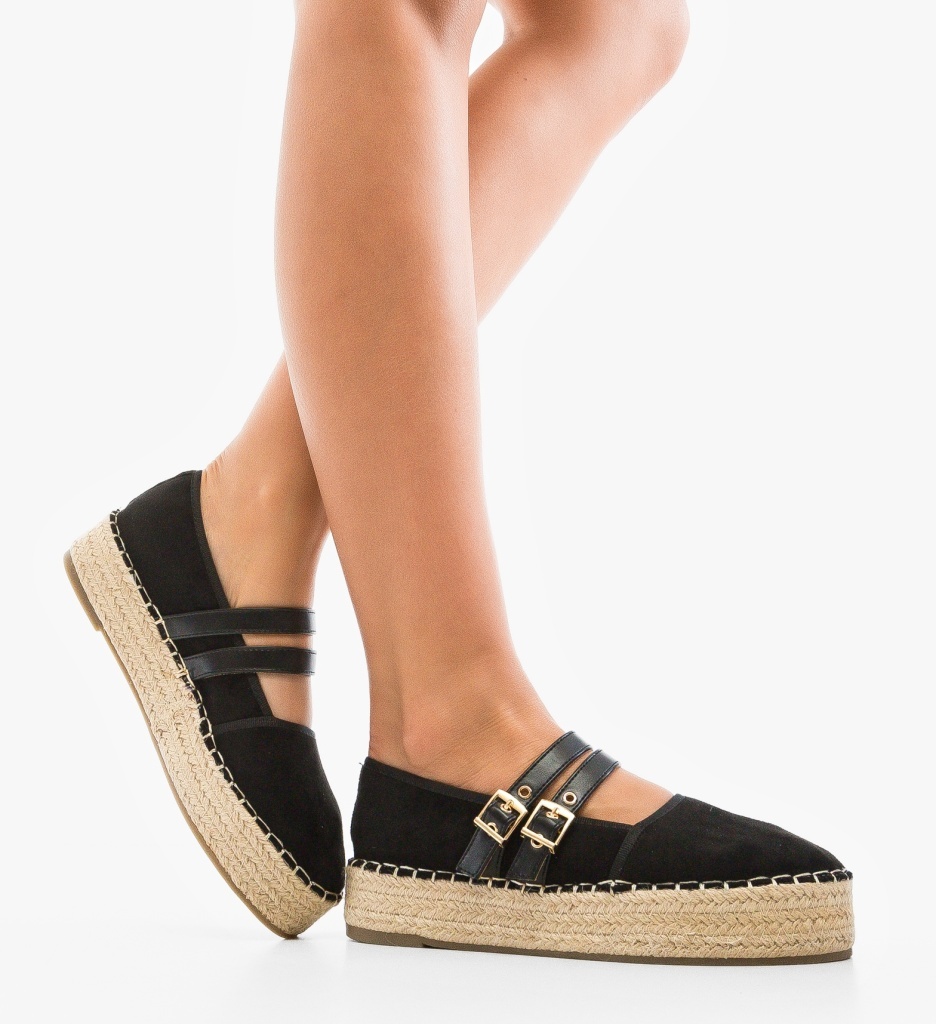Pantofi Casual Dama Weler Negri | Confort & Stil - imagine 2