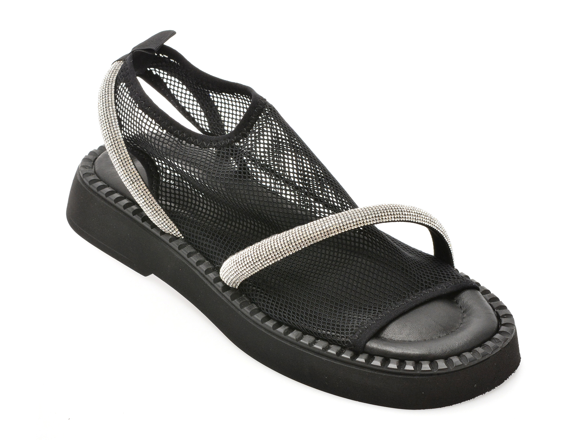 Sandale Gryxx Negre Textil - Confort Maxim