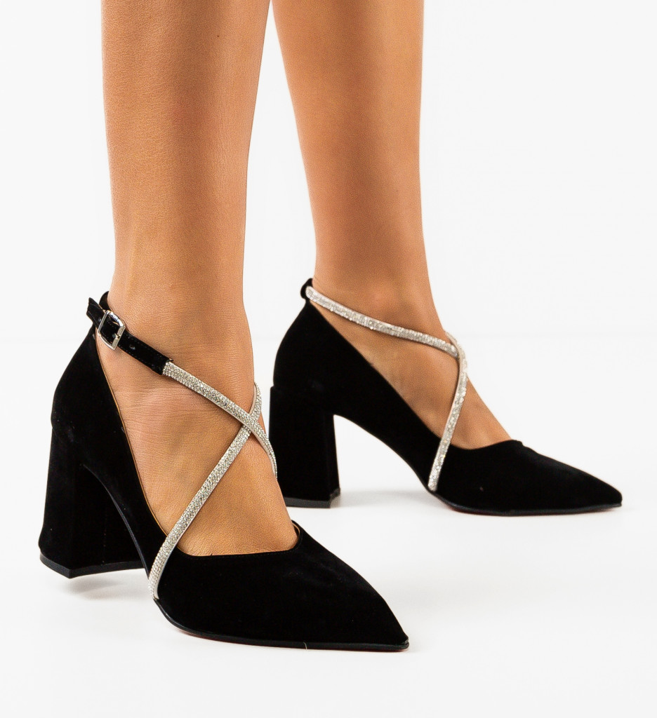 Pantofi Dama Yezyga Negri 2 | Eleganță și Stil - imagine 3