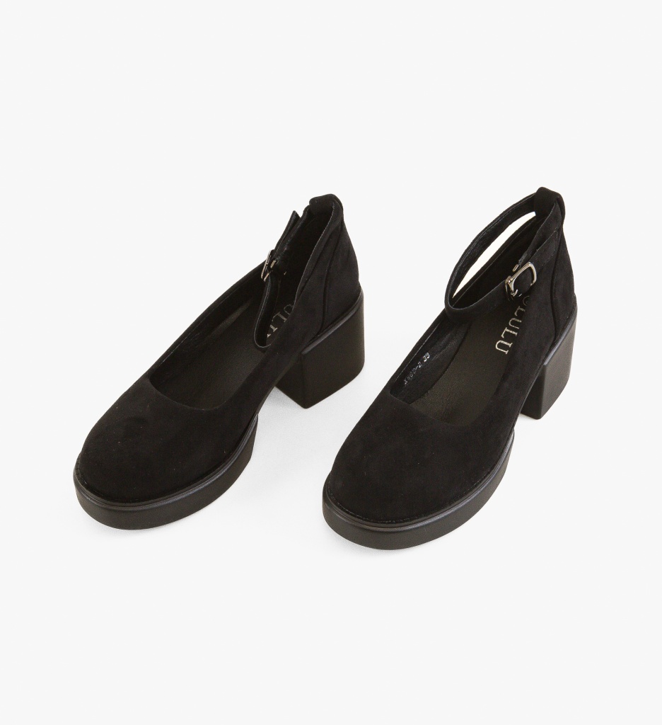 Pantofi cu toc Grima Negri - Eleganță maximă - imagine 5