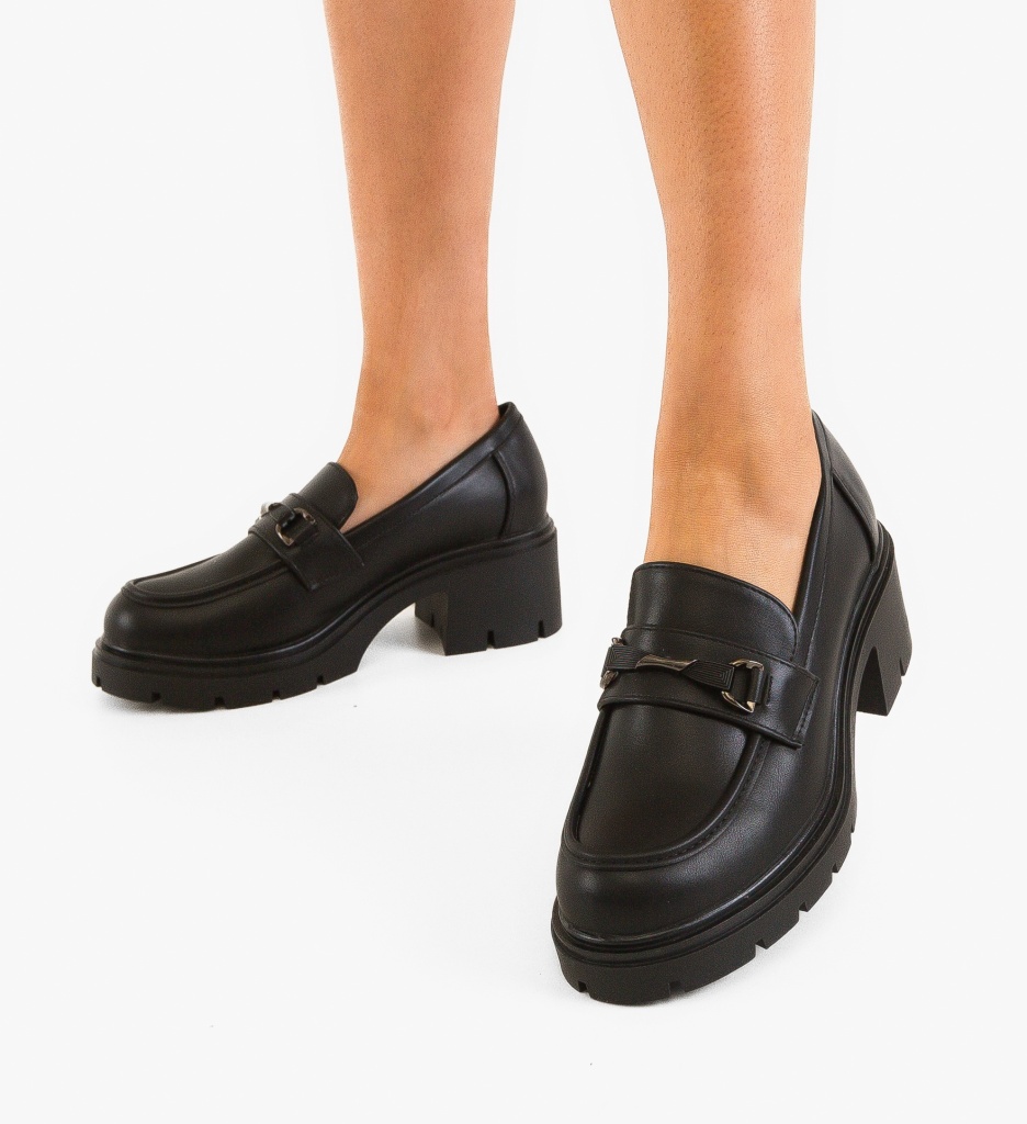 Pantofi Casual Dama Camiga Negri - Confort Stilat - imagine 4