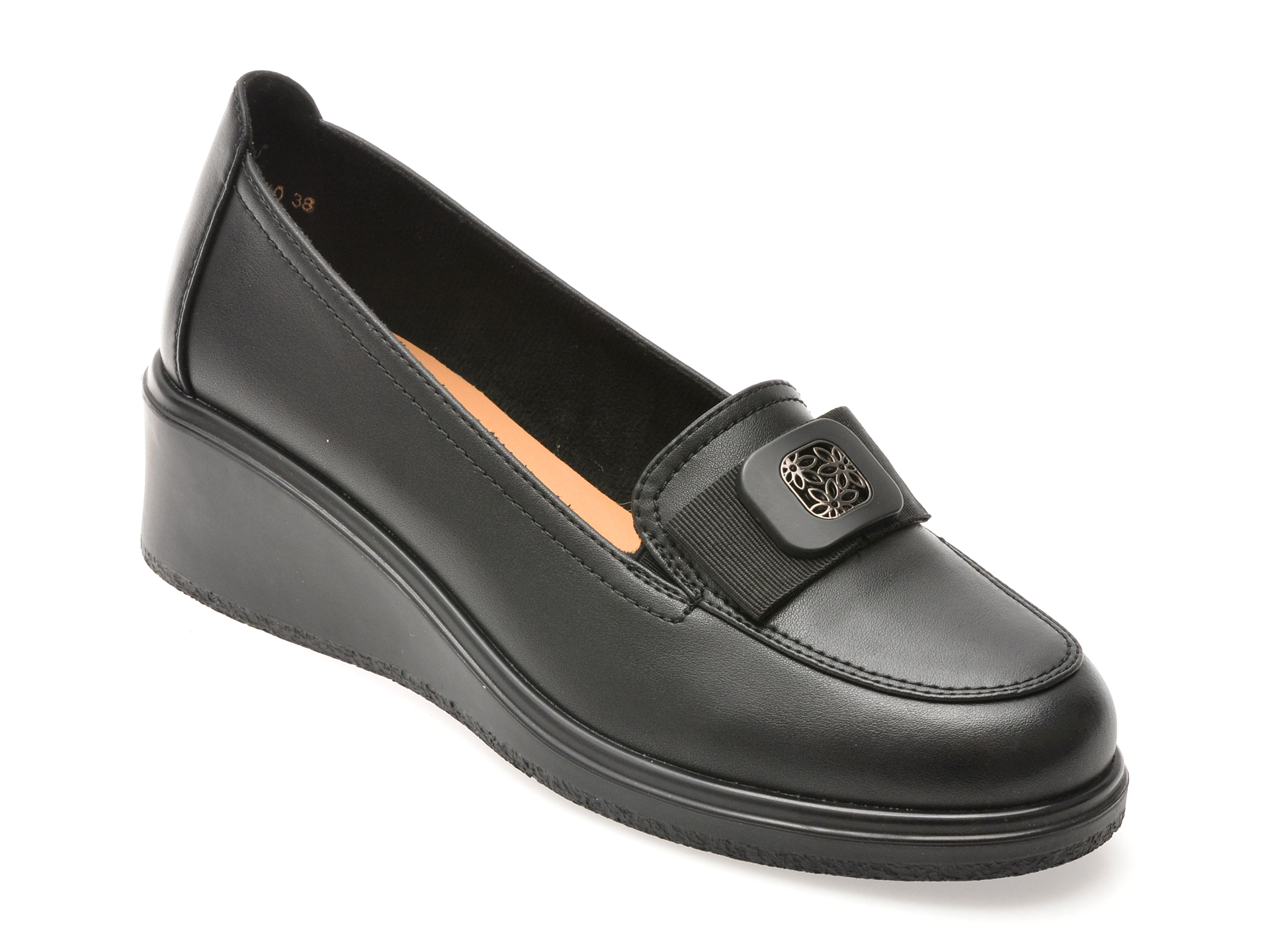 Mocasini IMAGE Piele Negri | Eleganță Asigurată