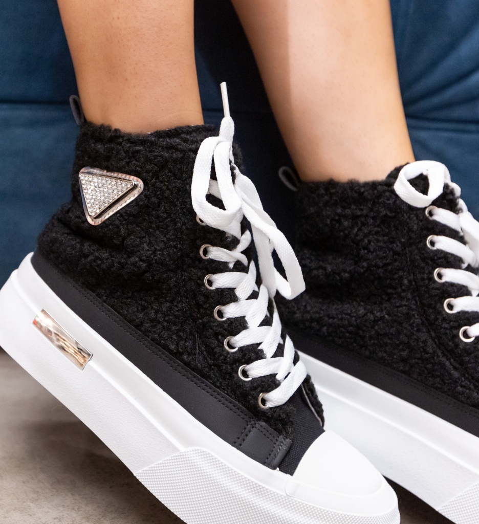 Sneakers Dama Pakkle Negri - Confort Sport