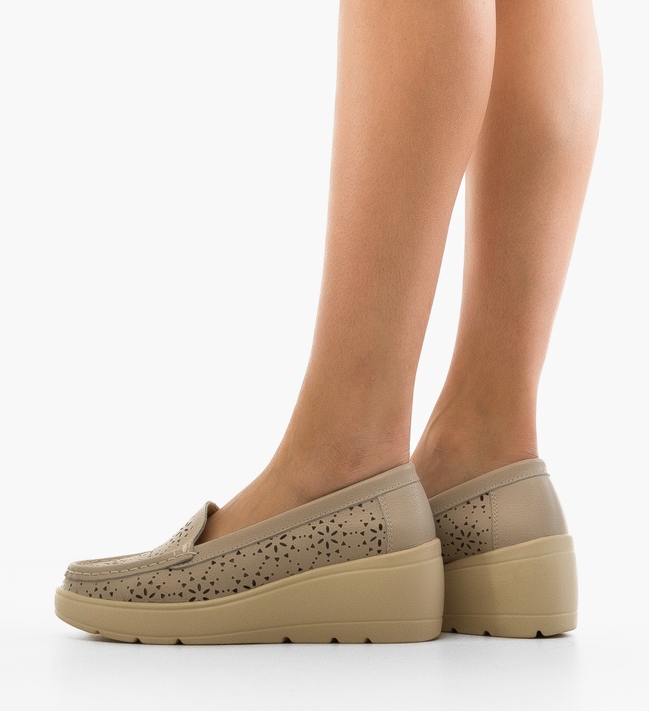 Platforme Dama Myzy Gri - Confort si Stil - imagine 2