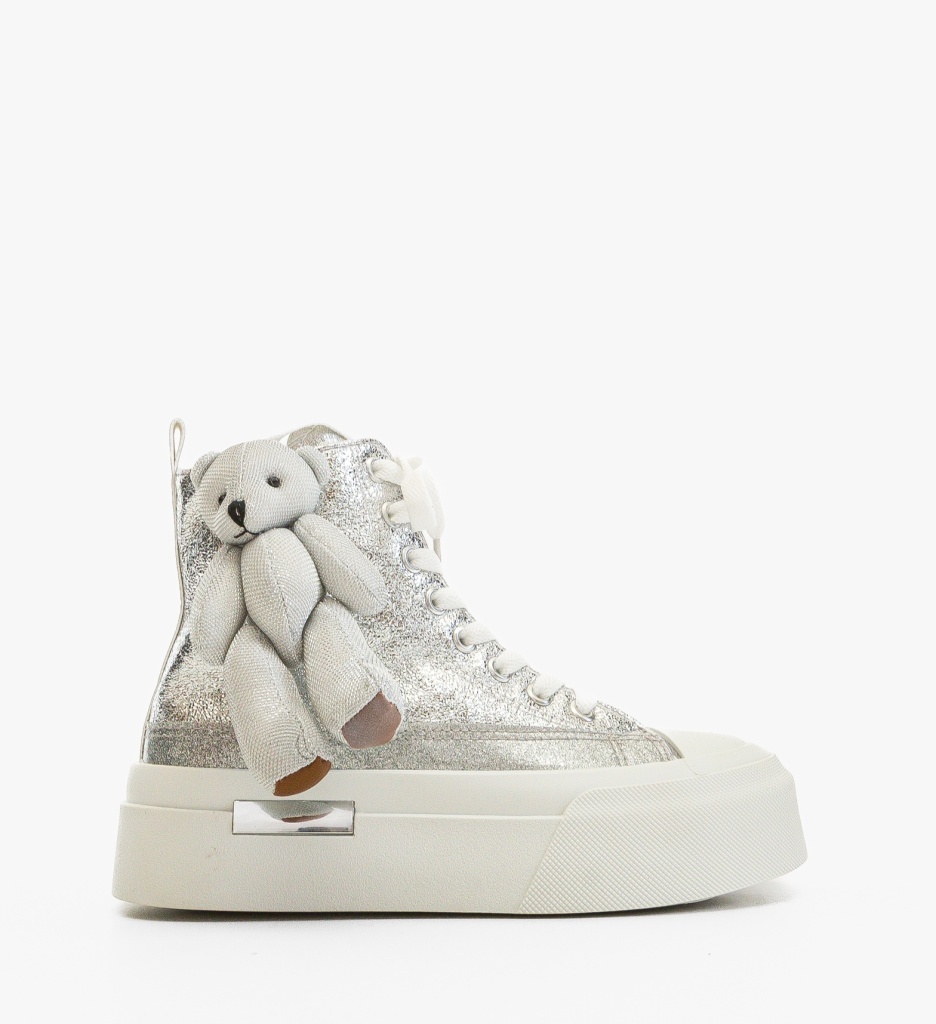 Sneakers Dama Serena Argintii - Stil și Confort - imagine 6