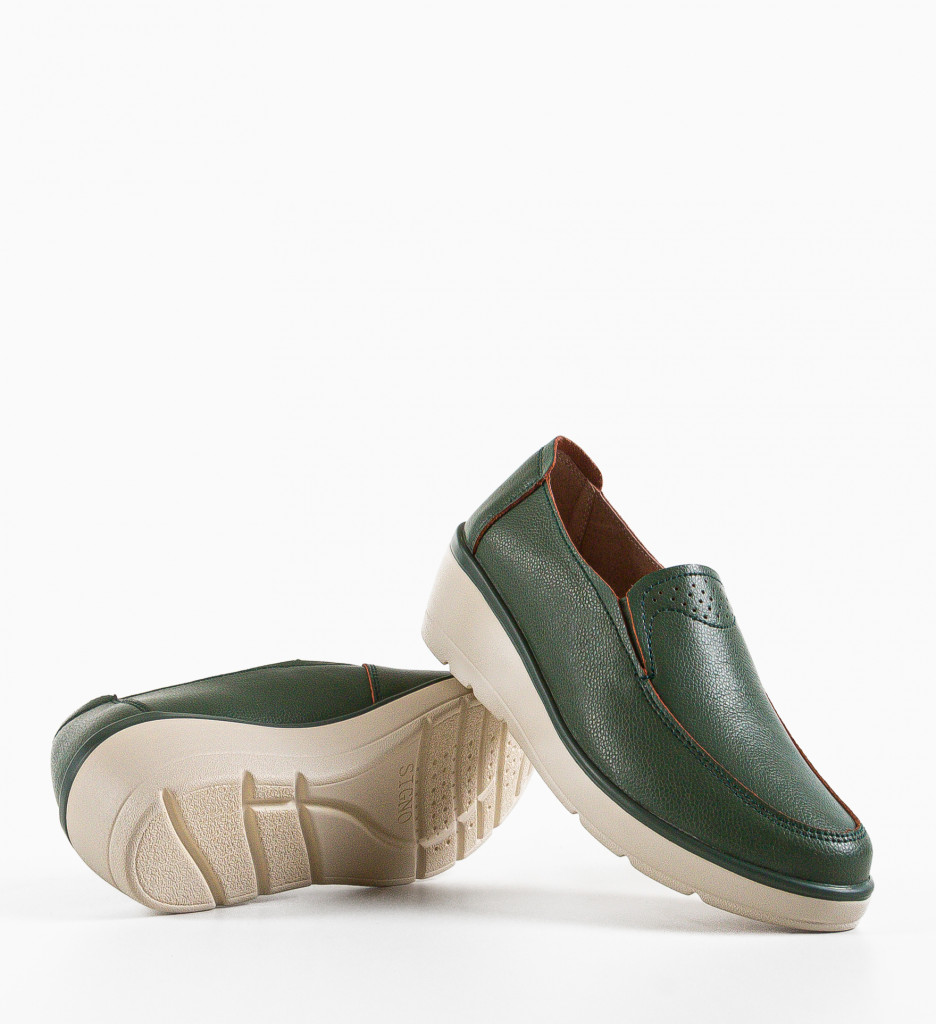 Pantofi Casual Sanam Verzi | Stil și Confort