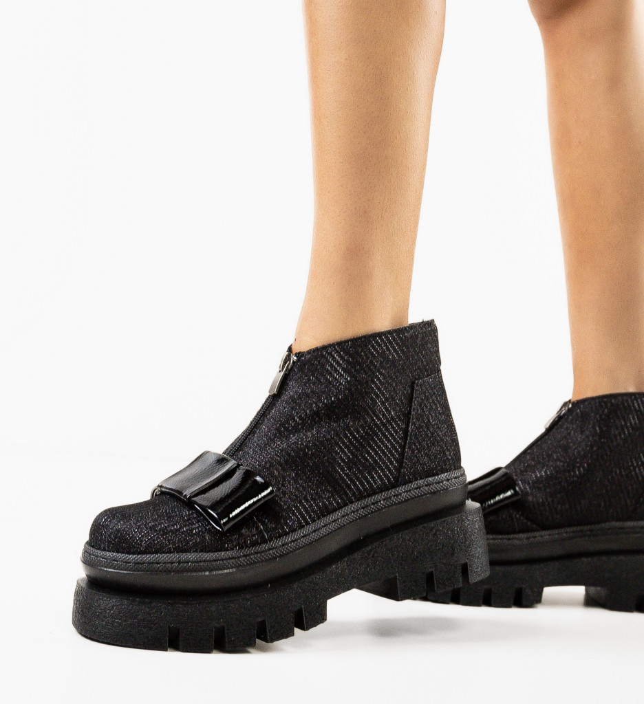 Pantofi Casual Parqua Negri 3 - Confort și Stil - imagine 2