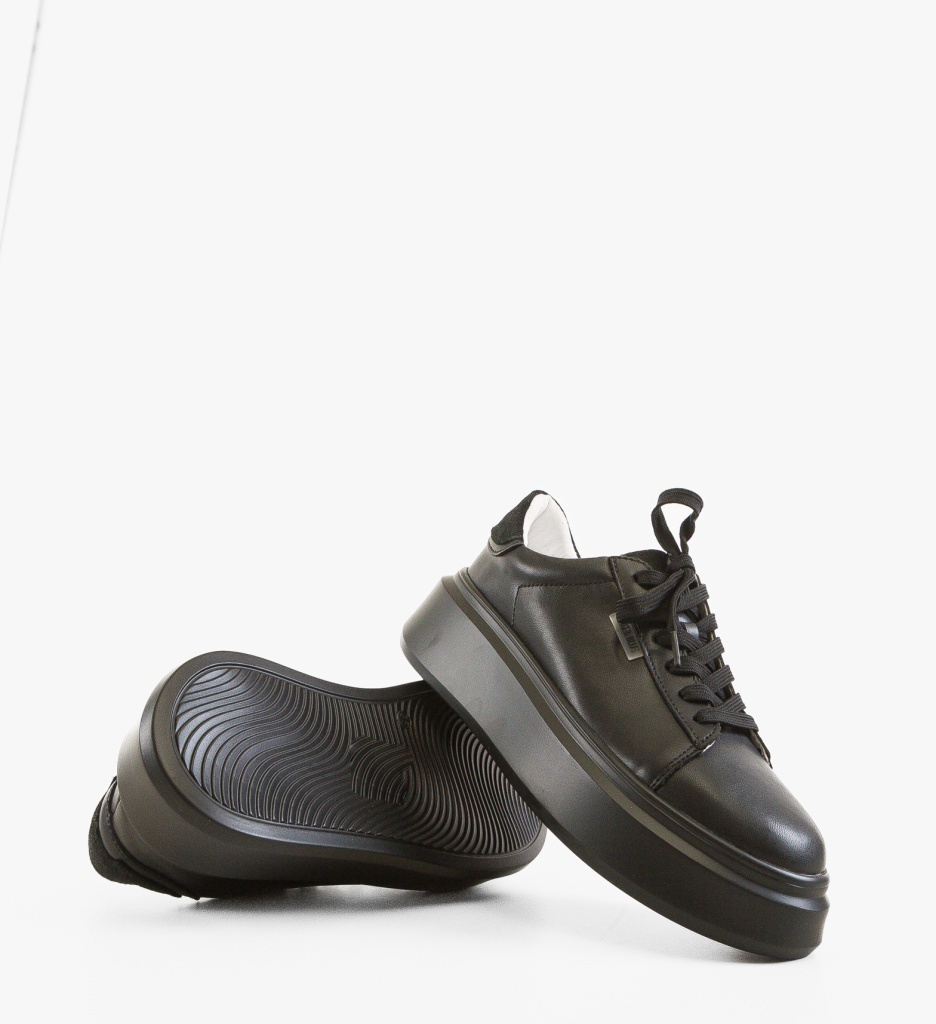 Sneakers Dama Byva Negri - Confort Urban - imagine 6