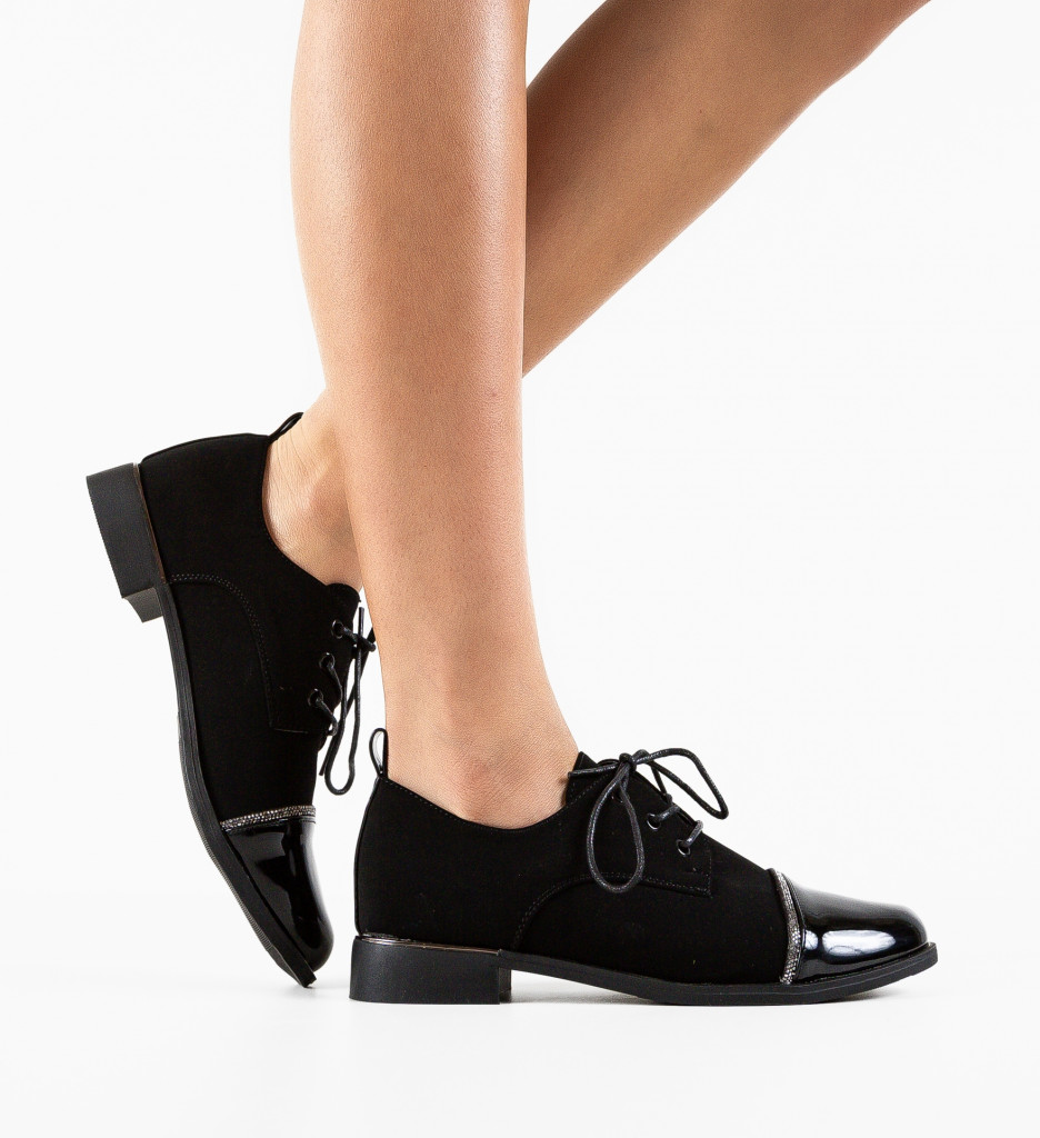 Pantofi Casual Torin Negri - Confort și Stil - imagine 2