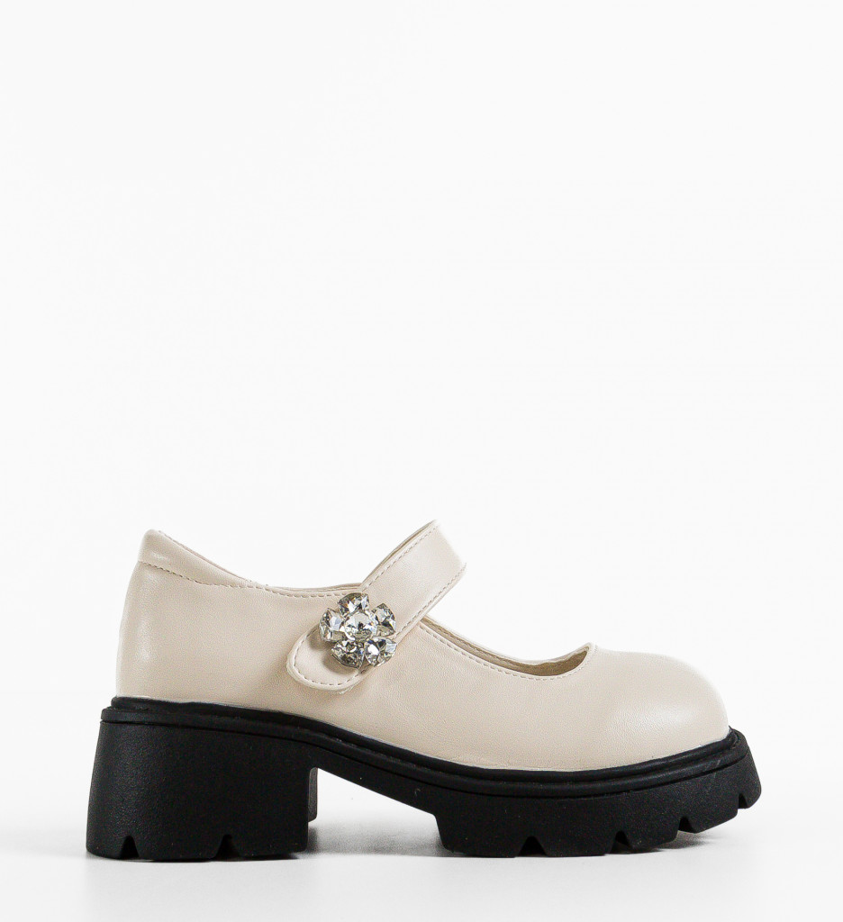 Pantofi Casual Mriana Bej - Confort și Stil Zilnic - imagine 3