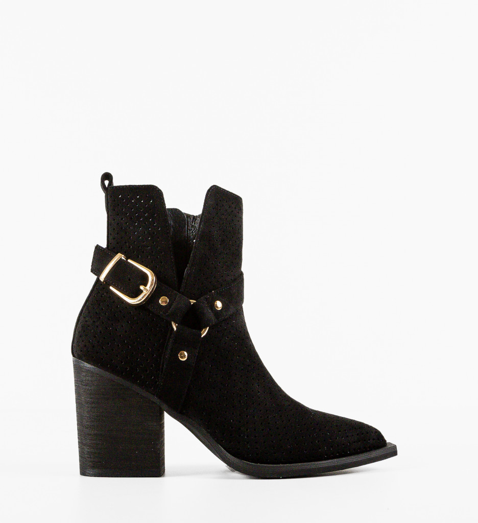 Botine Talnah Negre - Eleganță și Confort - imagine 10