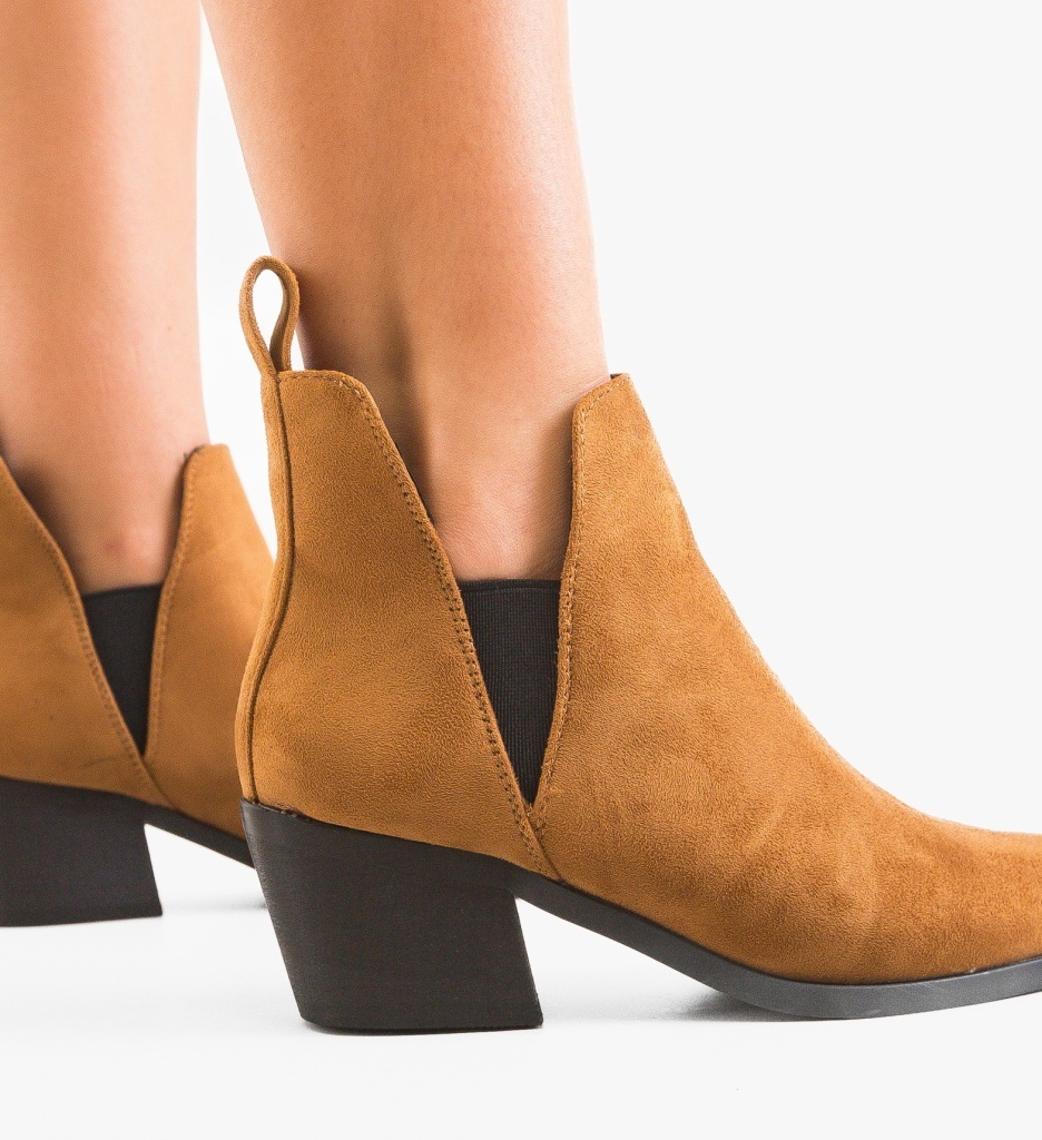 Botine Dama Camel | Stil și Confort - imagine 4