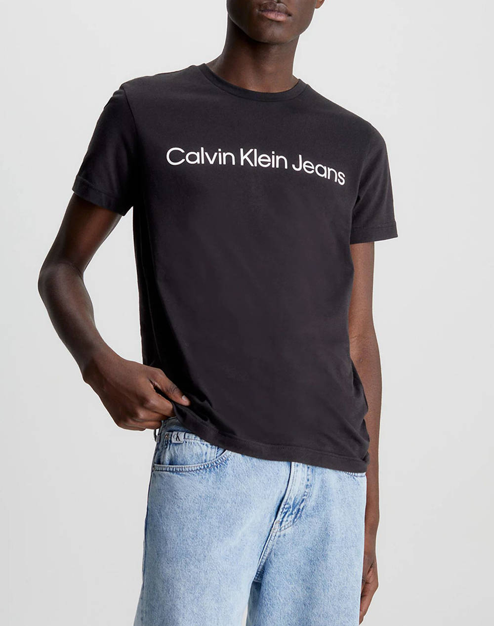 Calvin Klein Slim T-Shirt cu Logo | Stil Urban