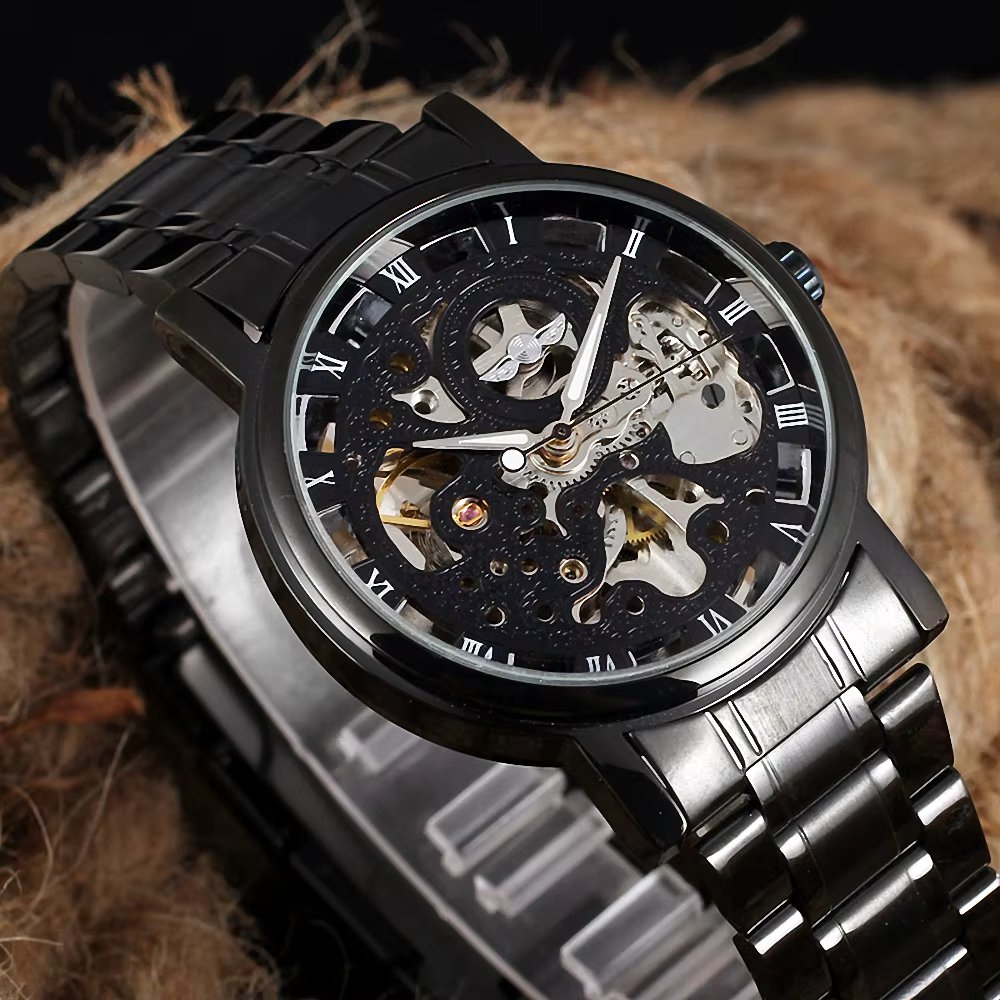 Ceas Barbatesc Winner CS1739 Automatic Negru - imagine 3