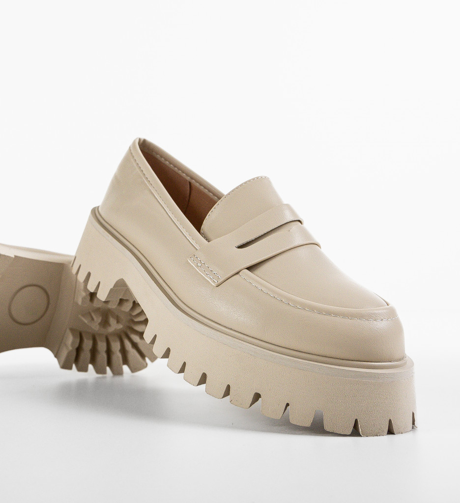 Pantofi Casual Dama Antonio Bej | Confort și Stil - imagine 7