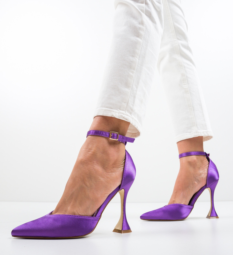 Pantofi Paior Mov - Eleganță și Stil - imagine 2