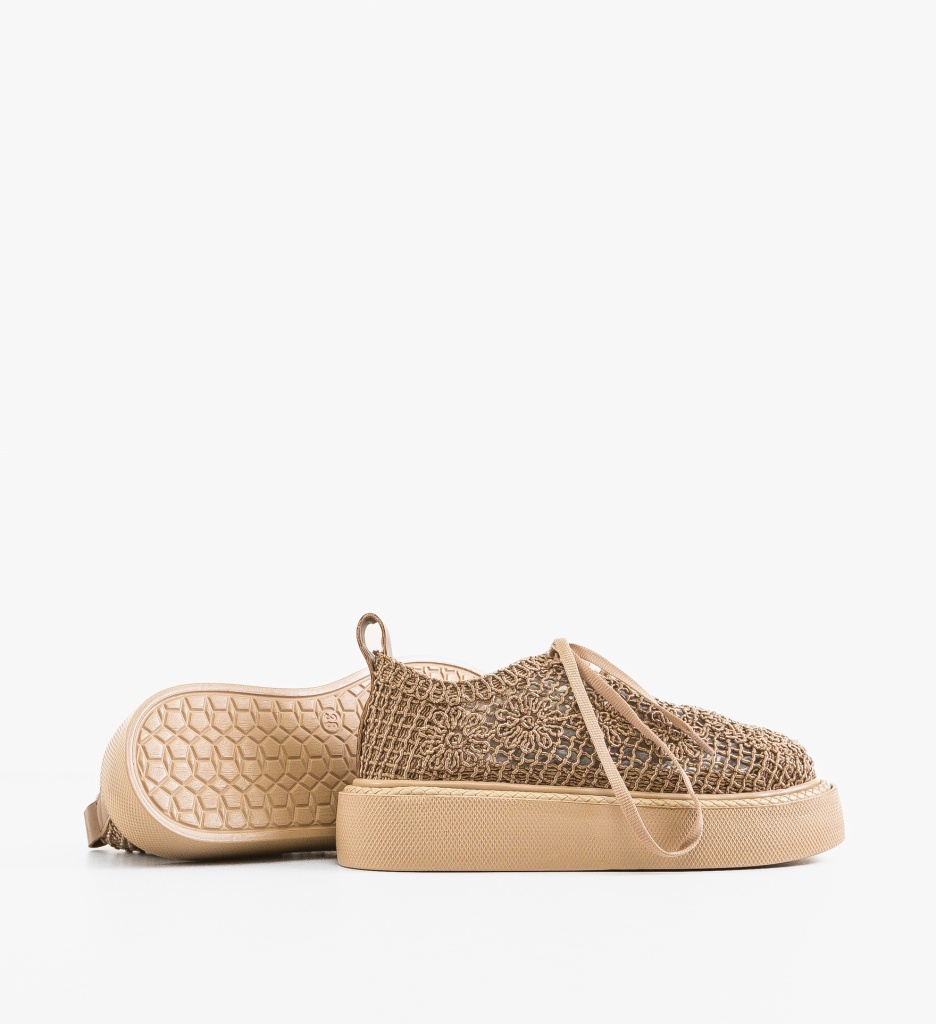 Pantofi Casual Ystory Khaki - Confort și Stil - imagine 4