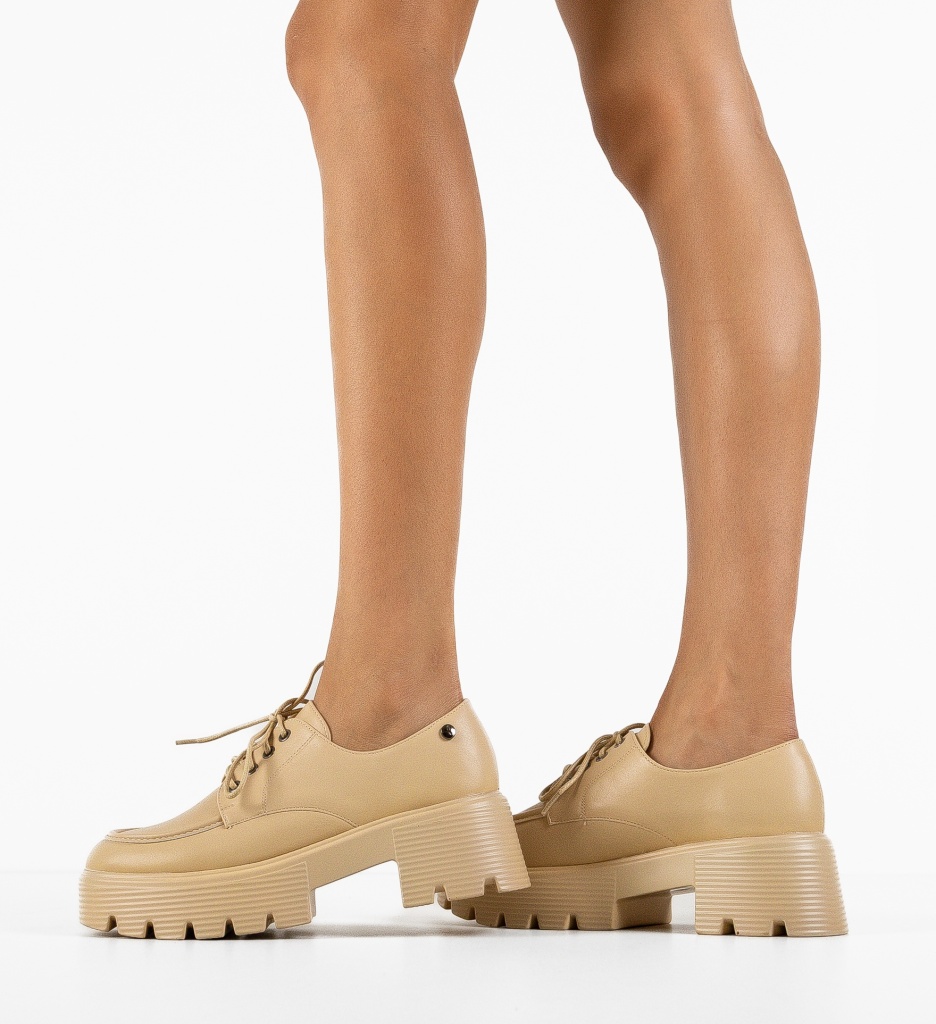 Pantofi Casual Xabier Bej - Confort și Stil