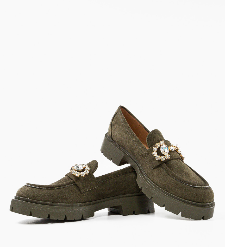 Pantofi Casual Shania Verzi | Confort și Stil - imagine 8