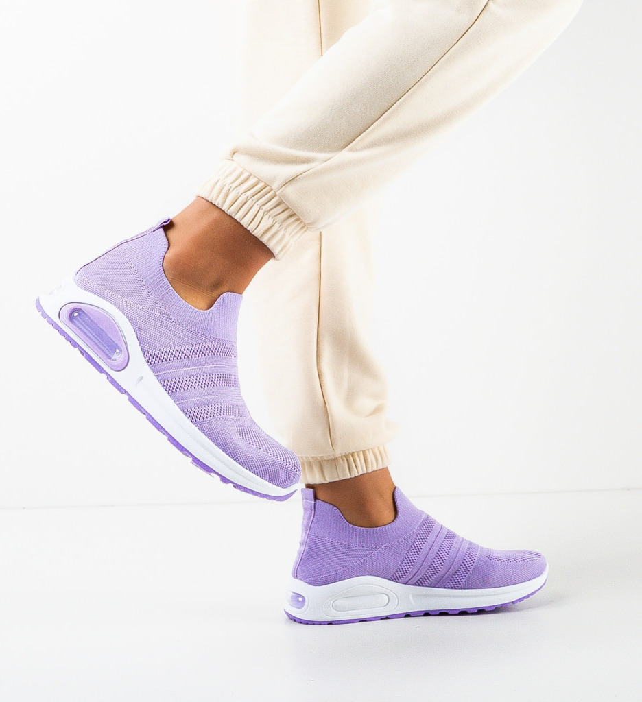 Sneakers Dama Mov Valdez - Confort și Stil - imagine 3