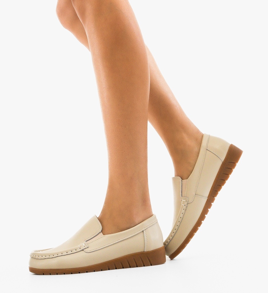 Pantofi Casual Soma Bej - Confort și Stil - imagine 2