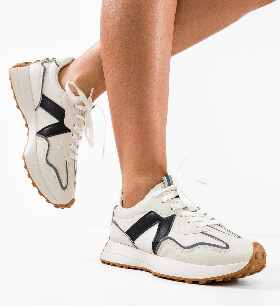 Sneakers Dokni Bej - Confort Urban - imagine 3