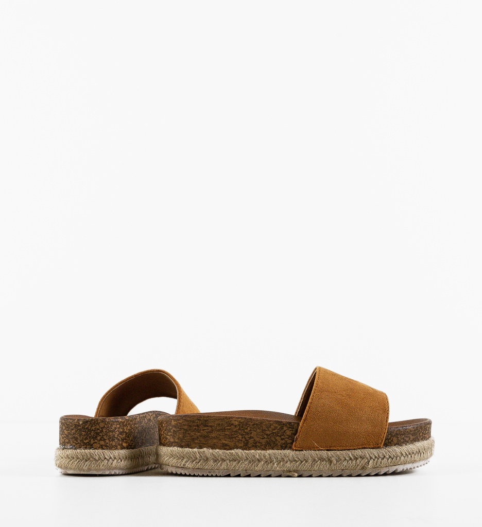 Papuci Dama Andy Camel | Eleganță și Confort - imagine 5