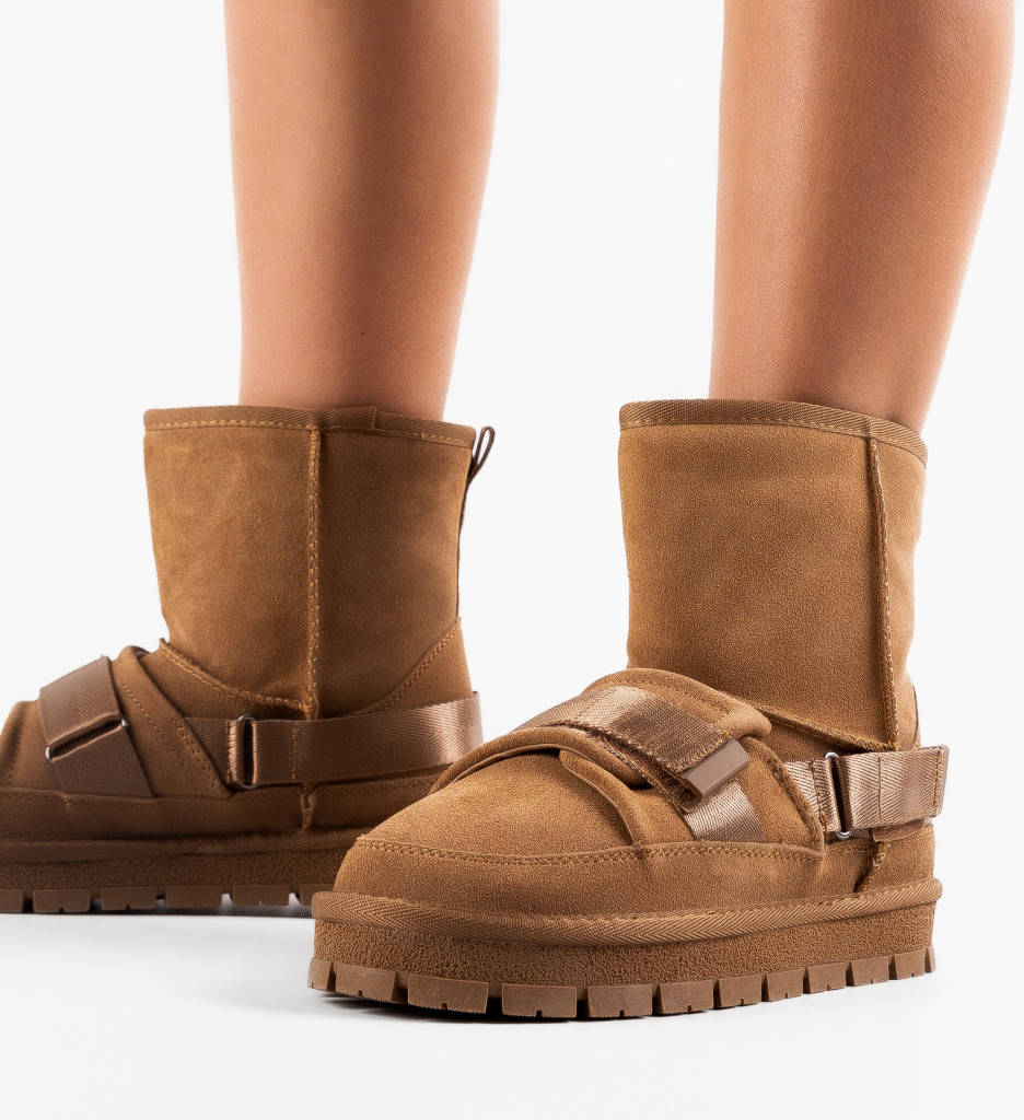 Cizme Ug Niozel Camel - Confort și Stil Premium - imagine 4