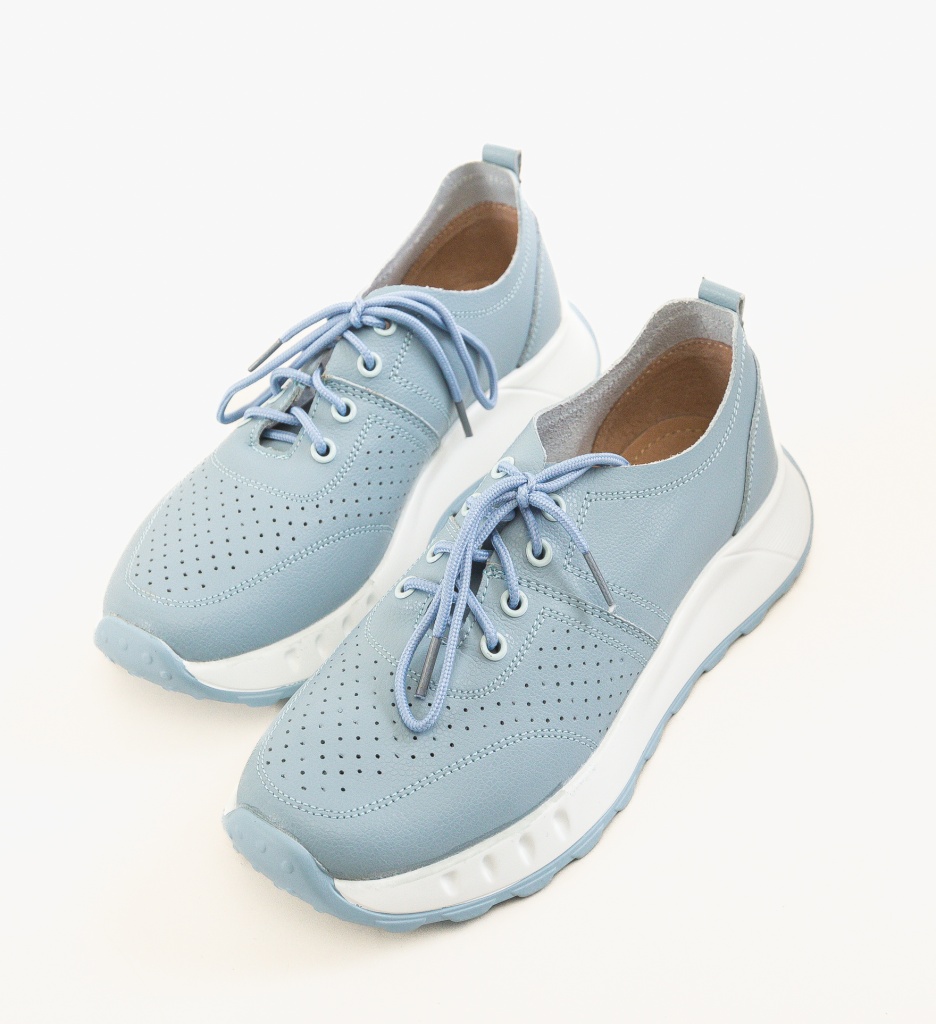 Sneakers Dama Horazia Albastri - Confort și Stil - imagine 5