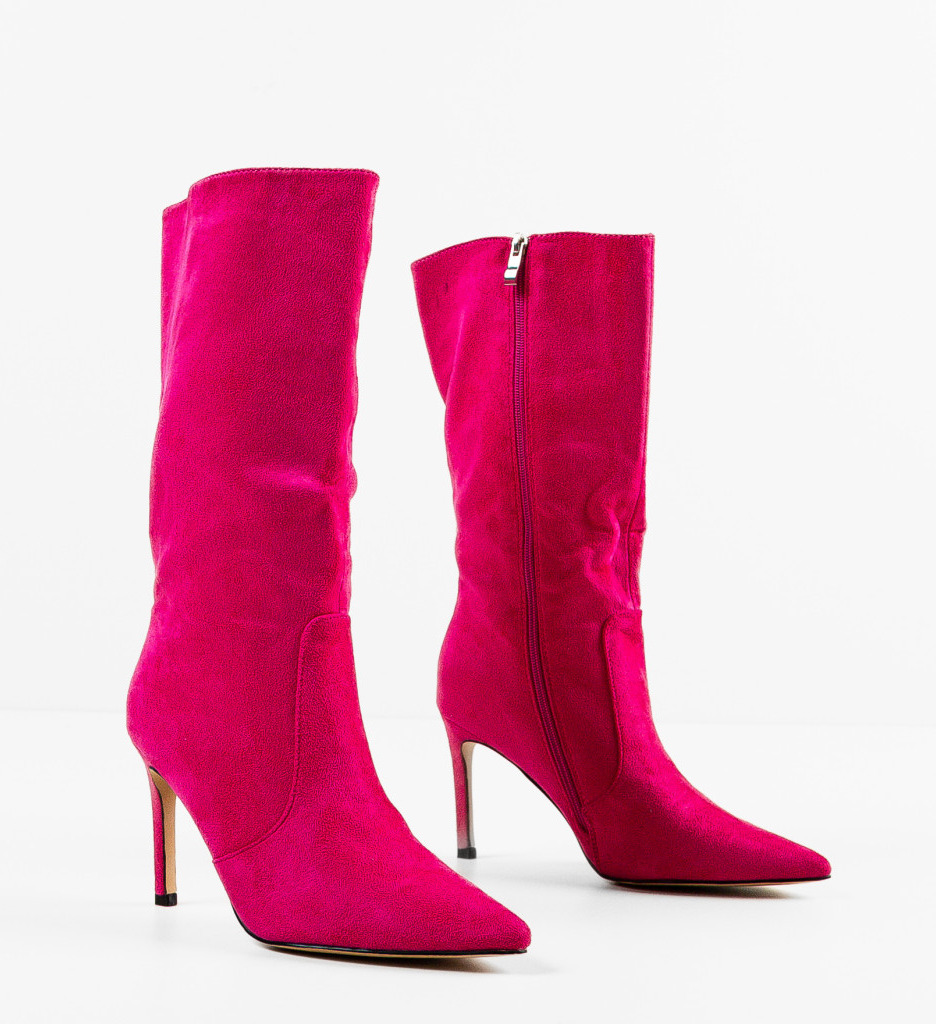 Cizme Kiefer Fuchsia | Eleganță și Stil - imagine 5