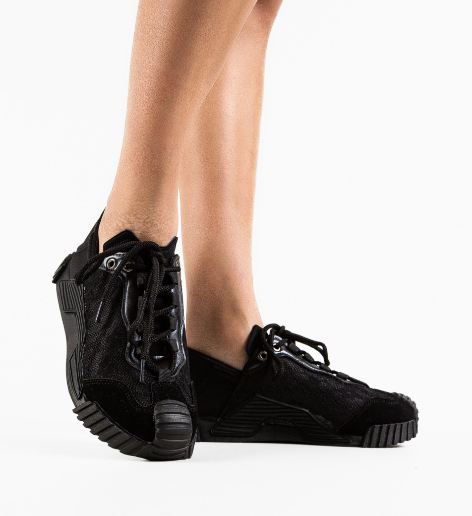 Sneakers Odessa Negri - Confort si Stil Sport - imagine 3