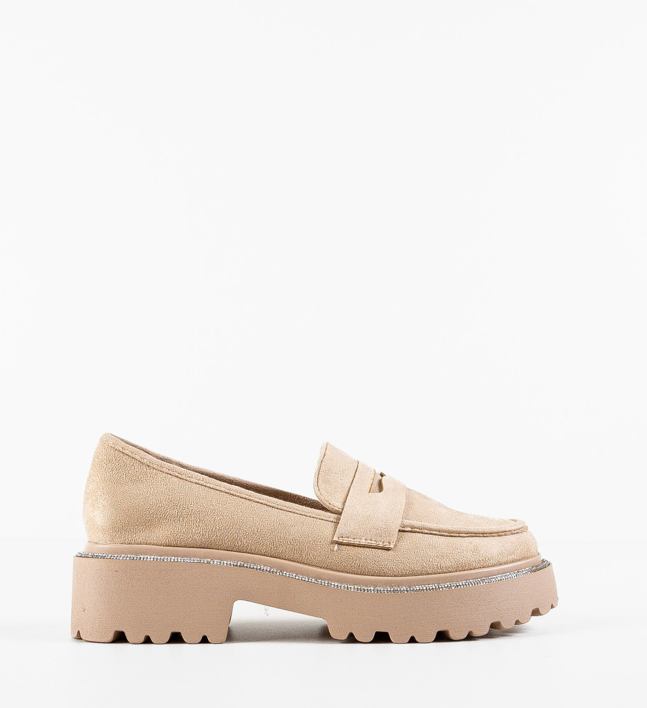 Pantofi Casual Sion Bej | Confort și Stil - imagine 6