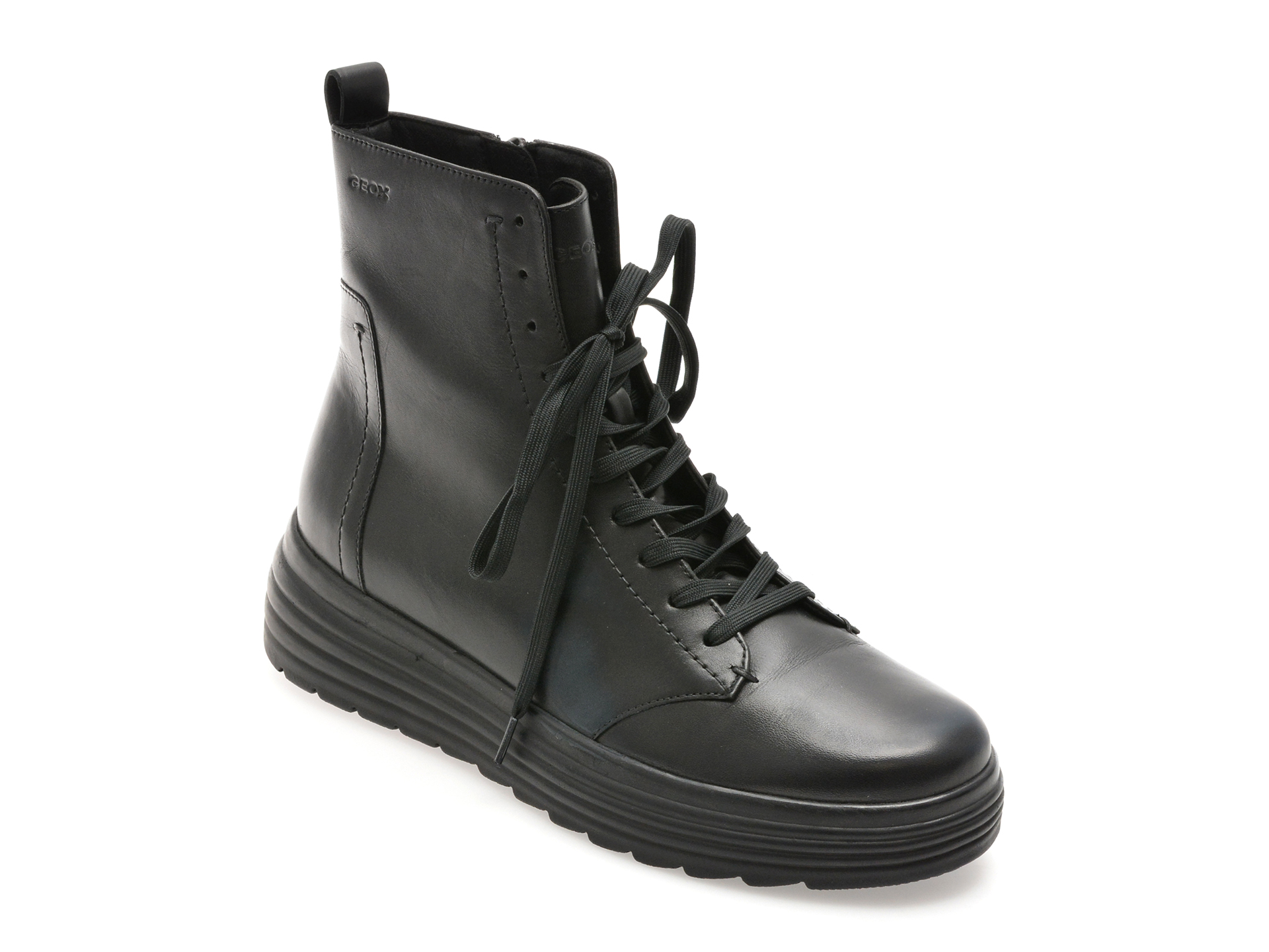Ghete Geox D94FDA Negre Piele Naturală
