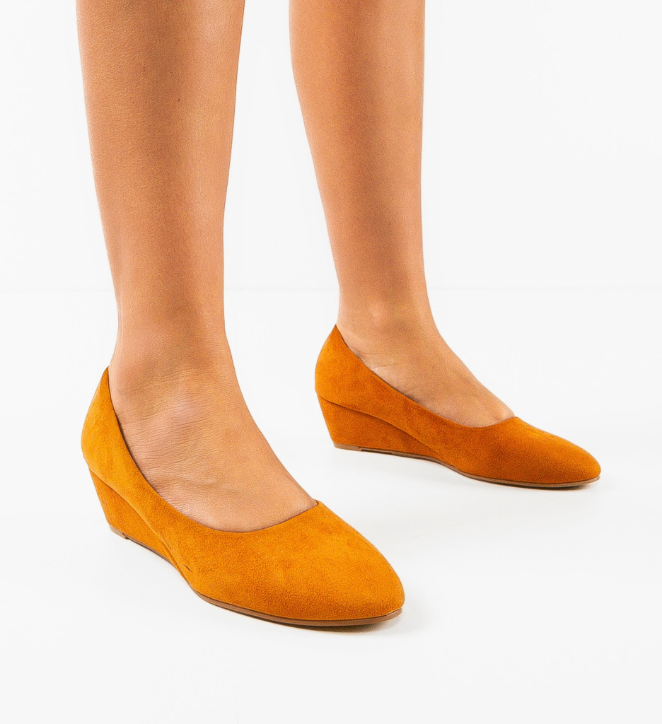 Pantofi Dama Carroll Camel | Confort & Stil - imagine 4