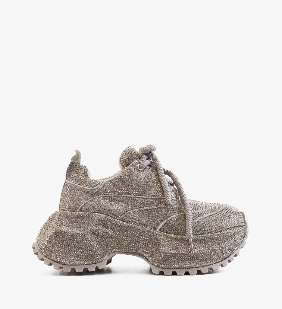 Sneakers Dama Juanita Argintii - Stil și Confort