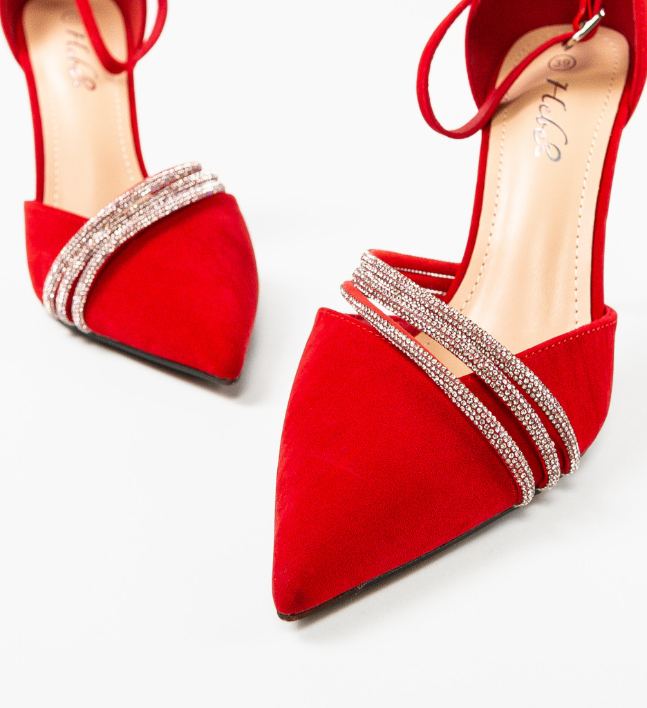 Pantofi Jagger Rosii - Eleganță Asigurată - imagine 5