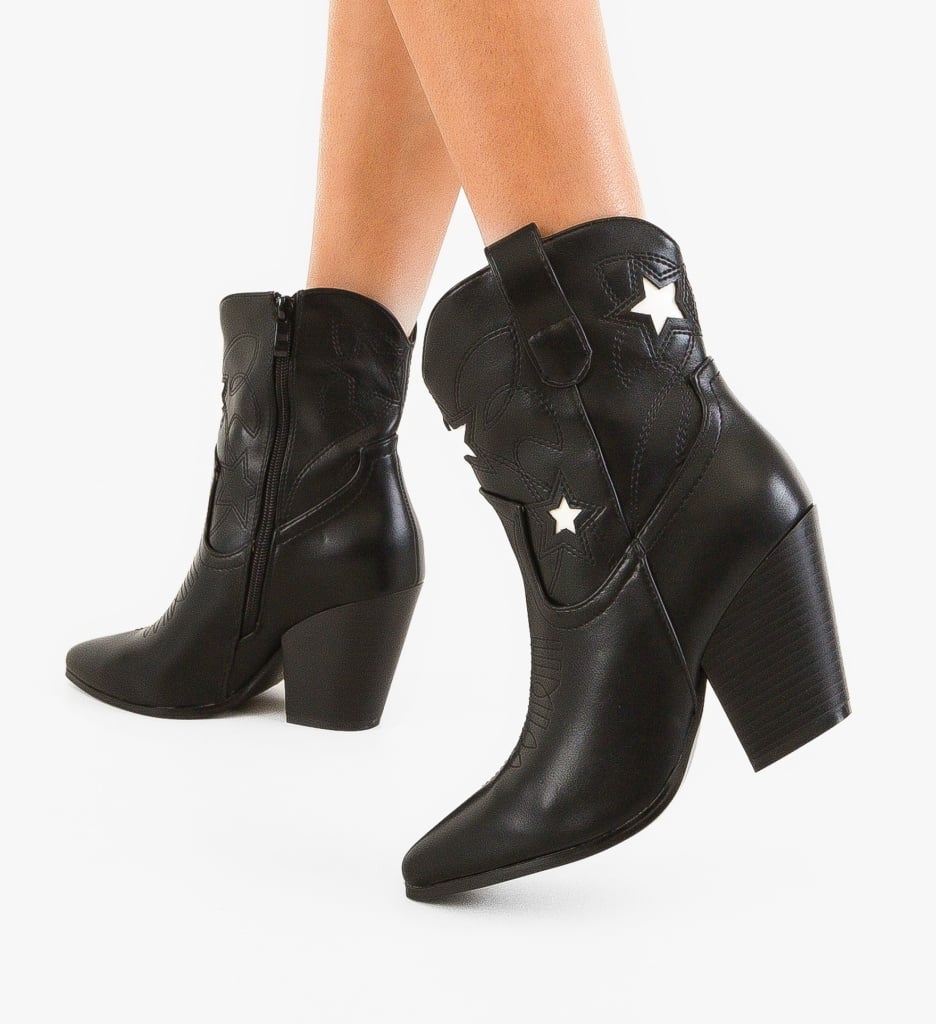 Botine Dama Vanna Negre - Eleganță și Stil - imagine 4