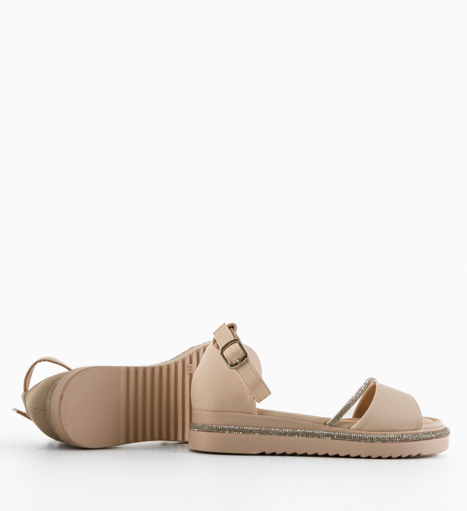 Sandale dama Haarlem Bej - Confort si Eleganta - imagine 7