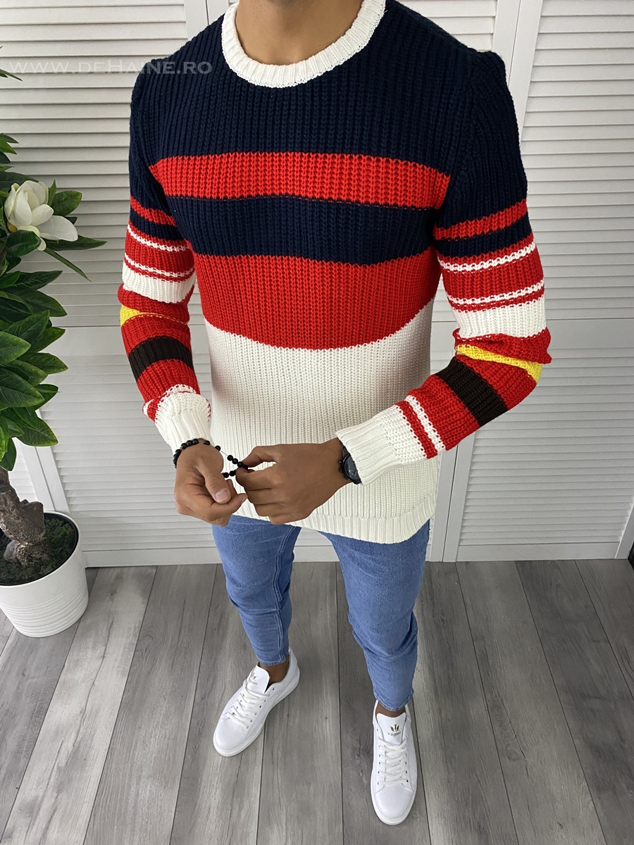 Pulover Barbati Gros Slim Fit | Stil Elegant