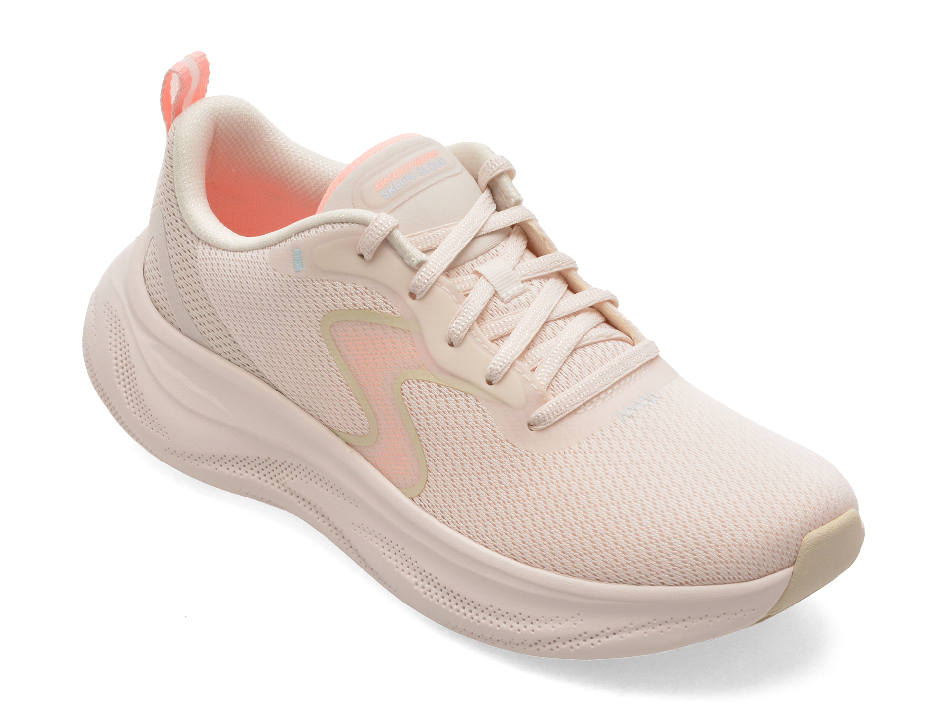 Pantofi SKECHERS Roz Cloud, Confort Memory Foam