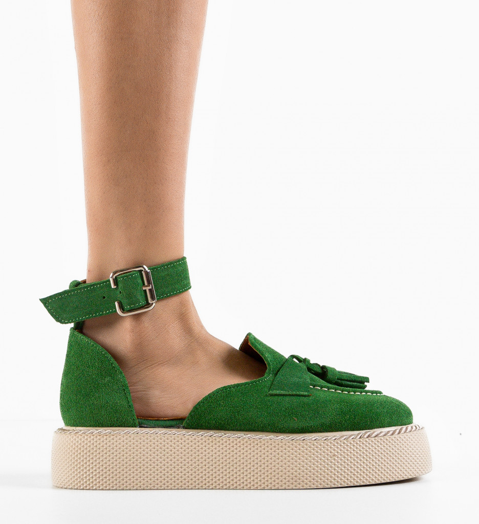 Pantofi Casual Cestus Verzi | Confort și Stil - imagine 4